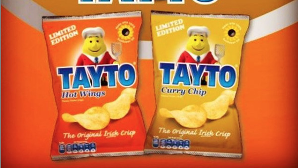 Irische Kartoffelchips Snack Käse & Zwiebelchips Aus Irland 25 X 25g Packungen - DE Tayto Smoko