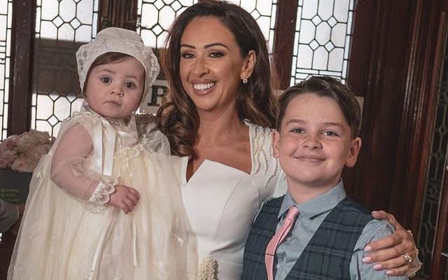 Michelle Regazzoli Stone Celebrates Daughter's Christening And Vow Renewal With Husband Mark - Vimarsana News