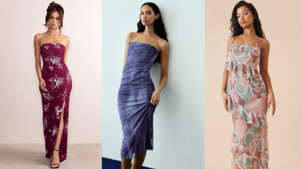 black tie wedding guest dress